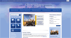 Desktop Screenshot of cityofstjoseph.com